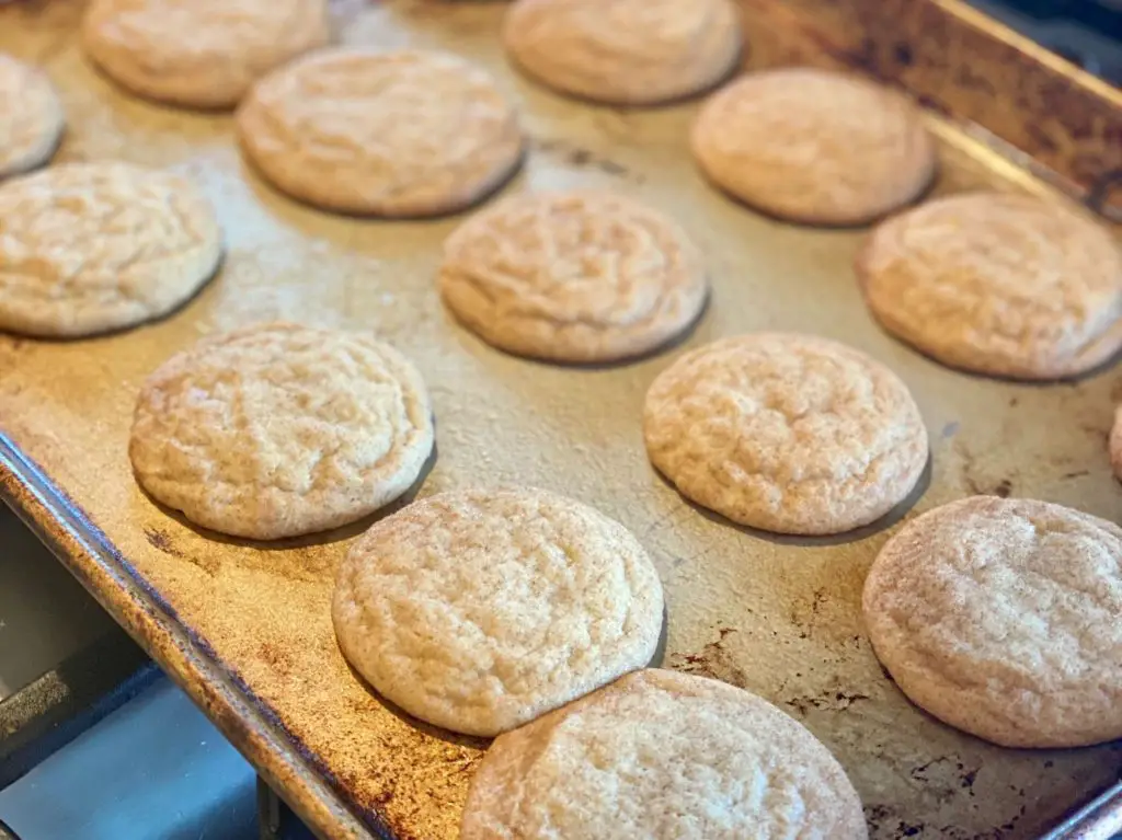 Chewy Snickerdoodle Cookies