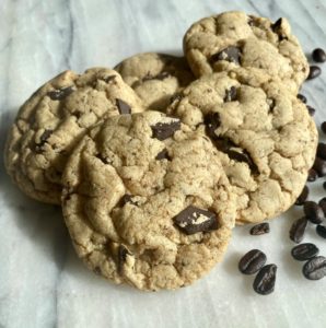 Coffee Chocolate Chip Cookies