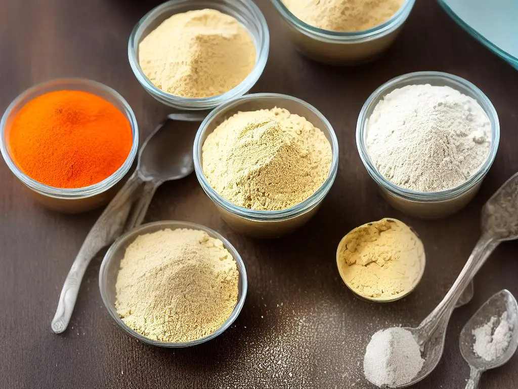 Arrowroot powder can be used as a substitute for eggs in vegan baking recipes.